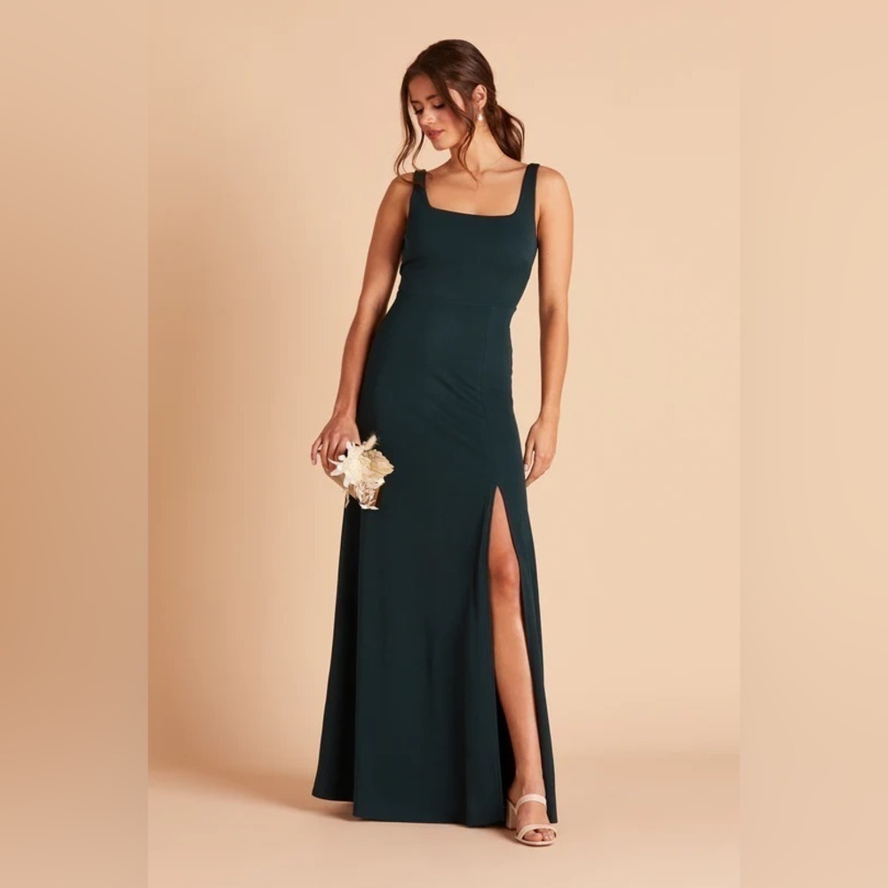 NWT Birdy Grey Alex Crepe Dress in Emerald